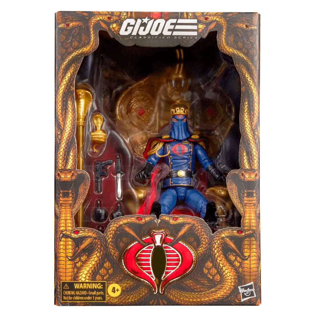 G.I. Joe Classified Series Cobra Commander (Dress Uniform and Throne) - Imagen 9