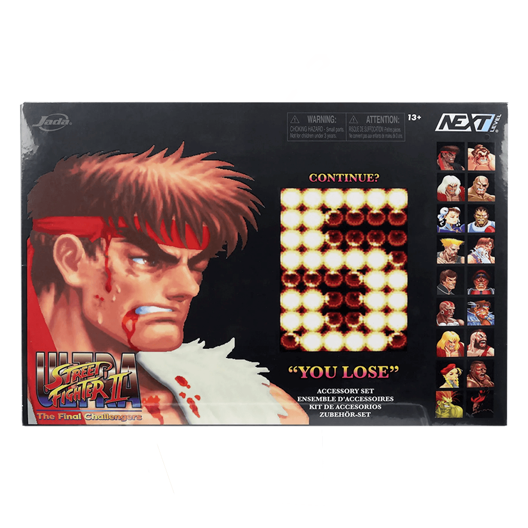 Ultra Street Fighter II "You Lose" Accessory Set - Imagen 22
