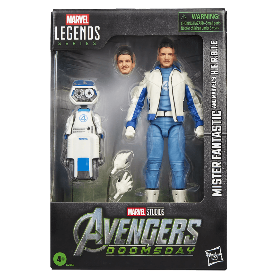 Marvel Legends Avengers Doomsday Mister Fantastic & H.E.R.B.I.E. 2-Pack - Imagen 8