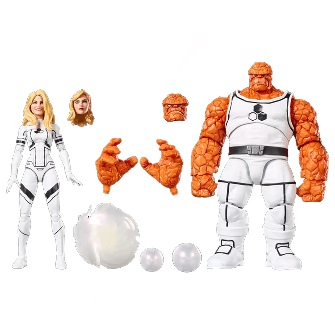 Marvel Legends FF The Thing & Invisible Woman 2-Pack - Imagen 9