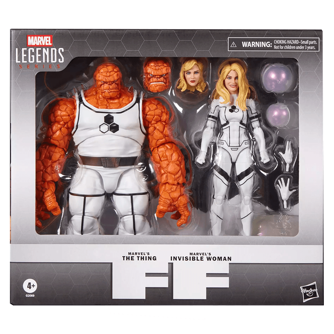 Marvel Legends FF The Thing & Invisible Woman 2-Pack - Imagen 10