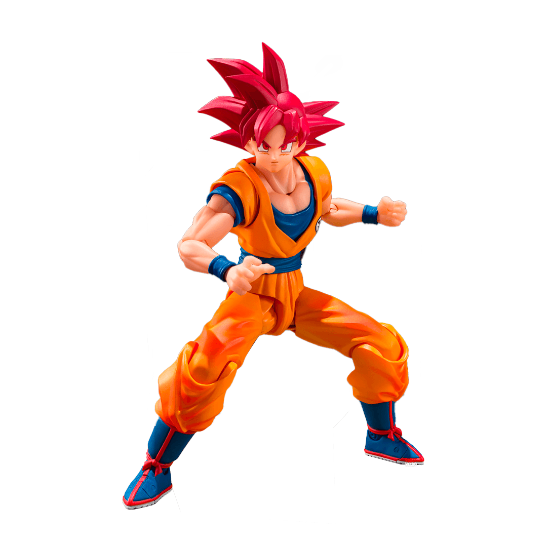 S.H.Figuarts Dragon Ball Super Saiyan God Goku -God Aura- - Imagen 2