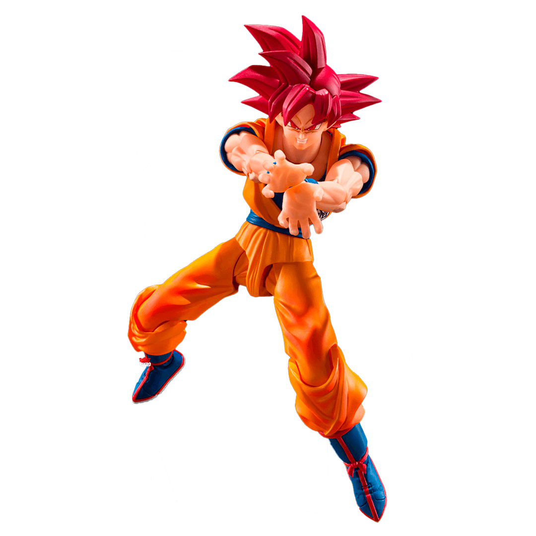S.H.Figuarts Dragon Ball Super Saiyan God Goku -God Aura- - Imagen 4