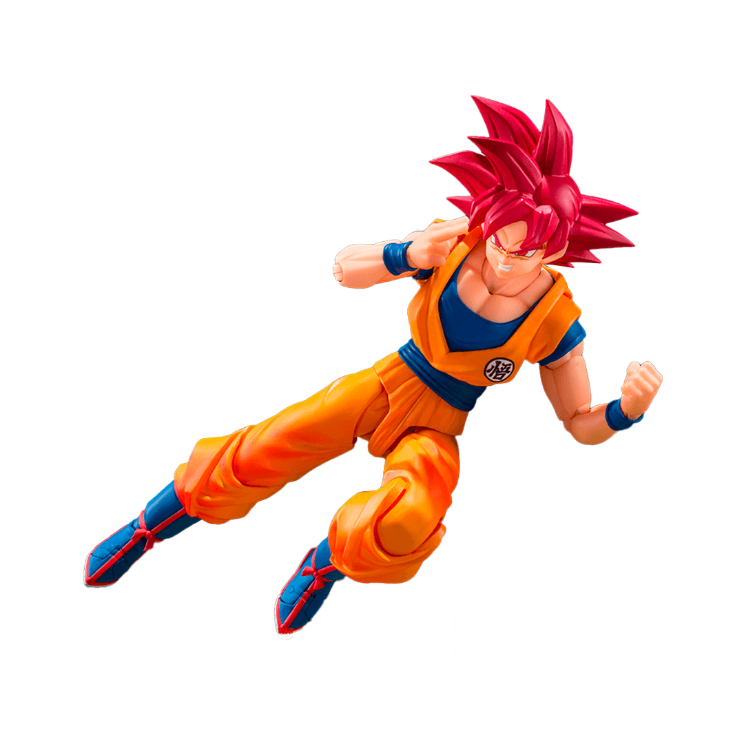 S.H.Figuarts Dragon Ball Super Saiyan God Goku -God Aura- - Imagen 5