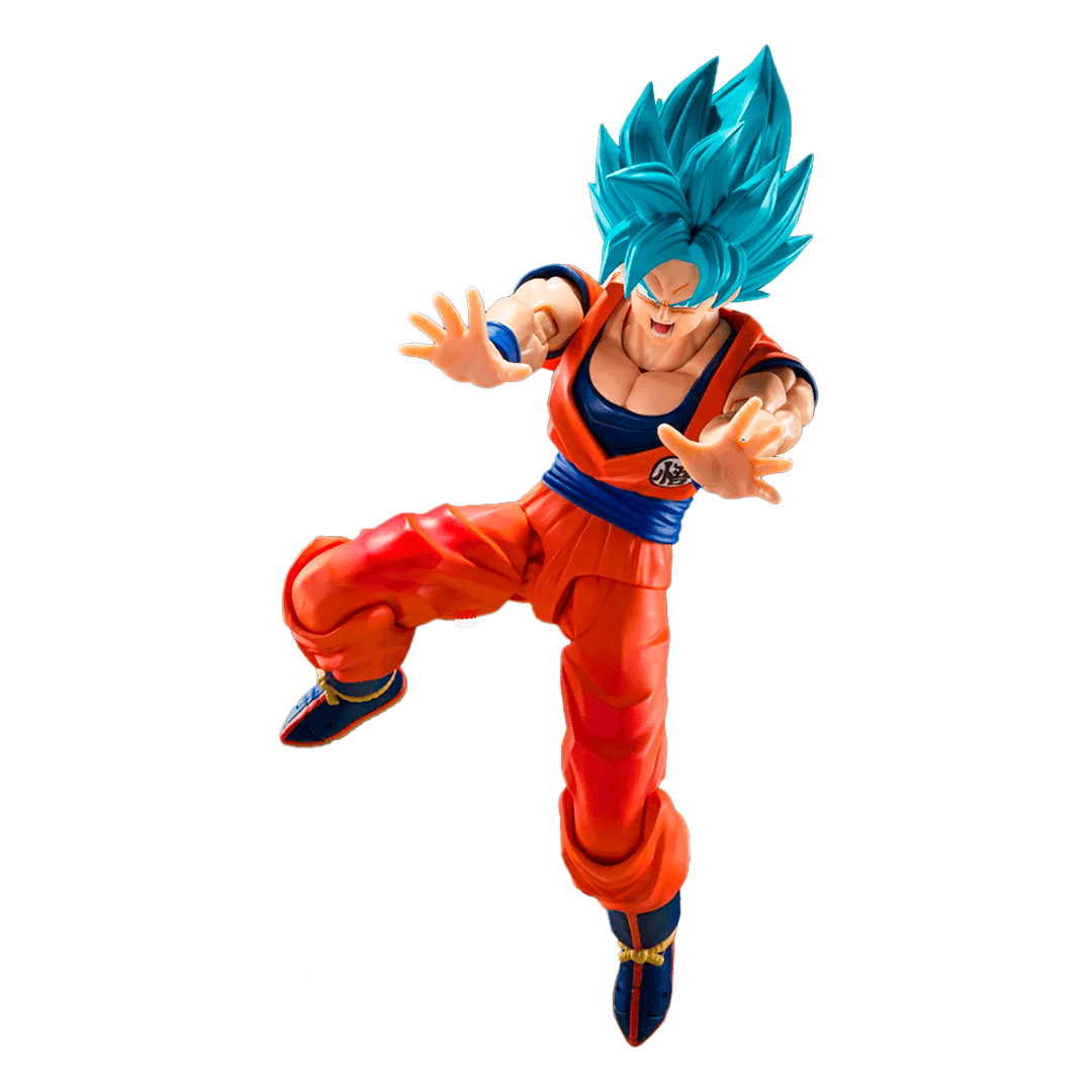 S.H.Figuarts Dragon Ball Super Saiyan God Goku -Blue Power- - Imagen 4