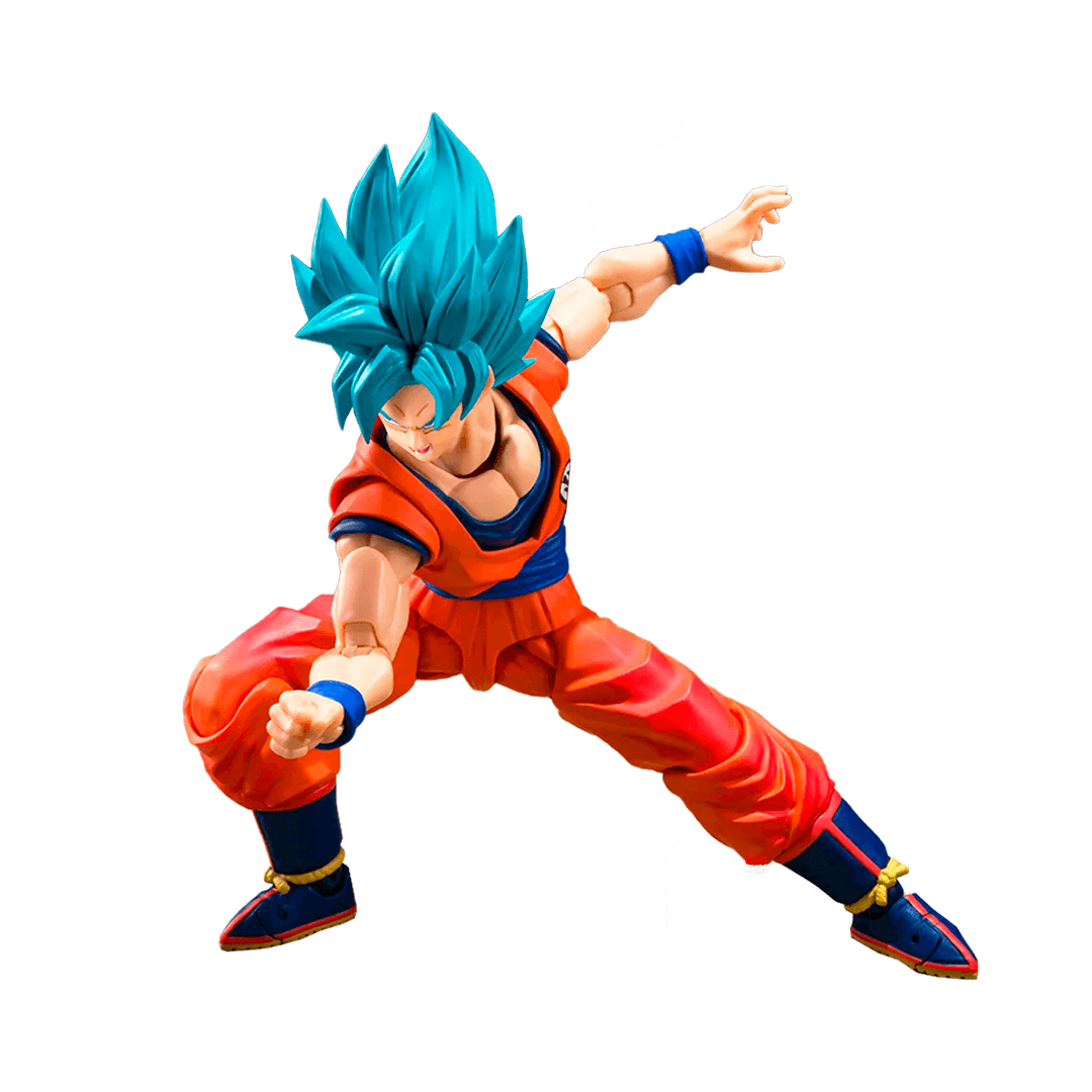 S.H.Figuarts Dragon Ball Super Saiyan God Goku -Blue Power- - Imagen 5